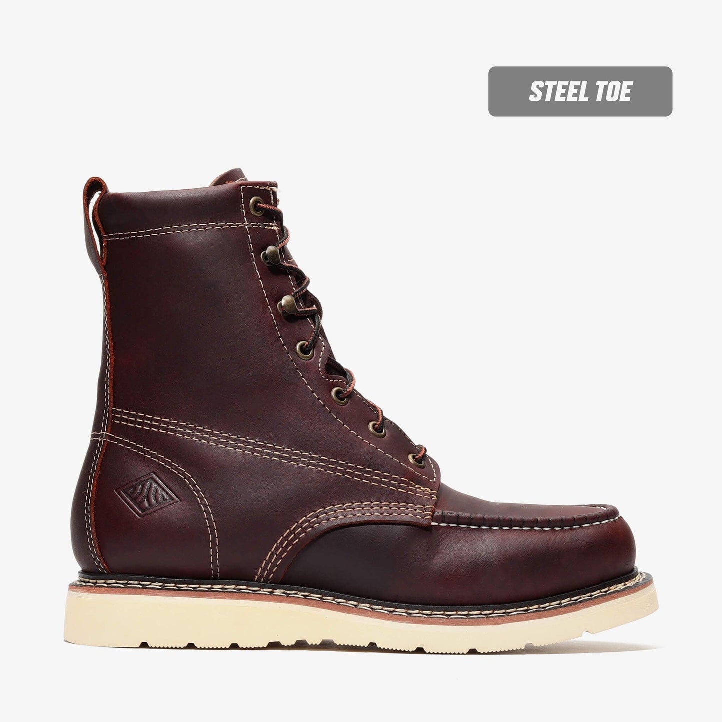 FRONTIER CLASSIC 8" MOC TOE (STEEL TOE) - Namparoger