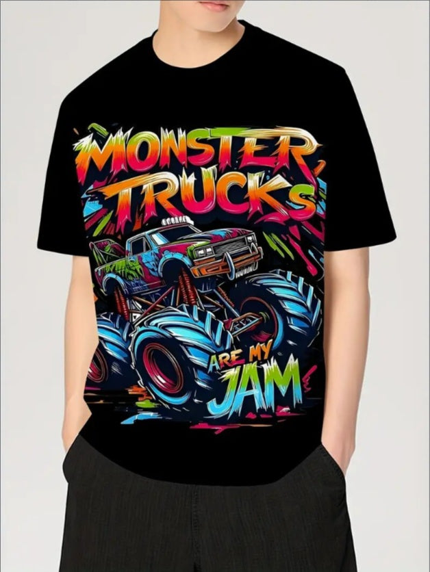Monster Jam Tee – Neon Crush Edition - Namparoger