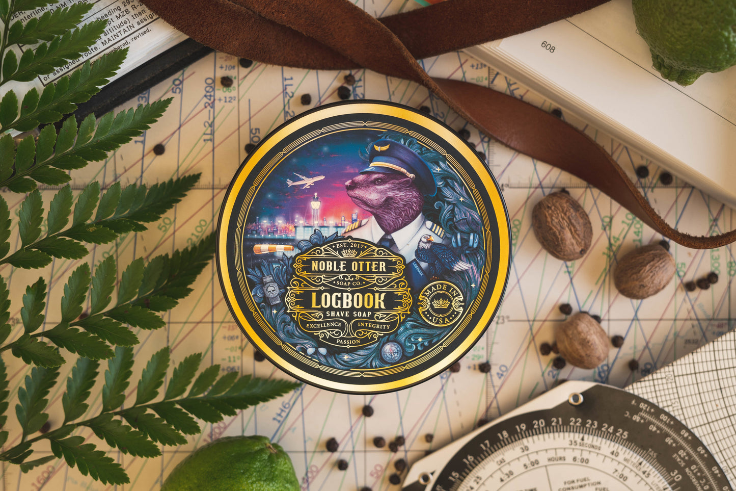 Logbook Shave Soap - Namparoger
