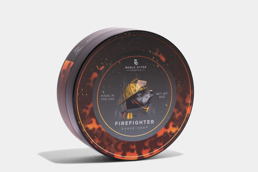 Firefighter Aftershave &amp; Shave Soap—A Tribute in Every Drop