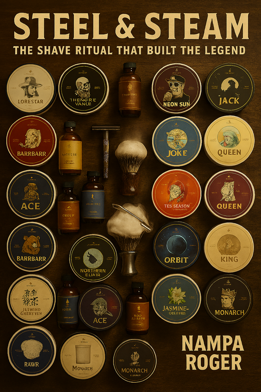 Steel & Steam: The Shave Ritual That Built the Legend