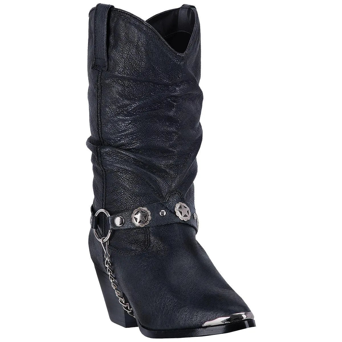 Dingo Olivia Women’s Leather Cowgirl Boots — Western Elegance for Christmas