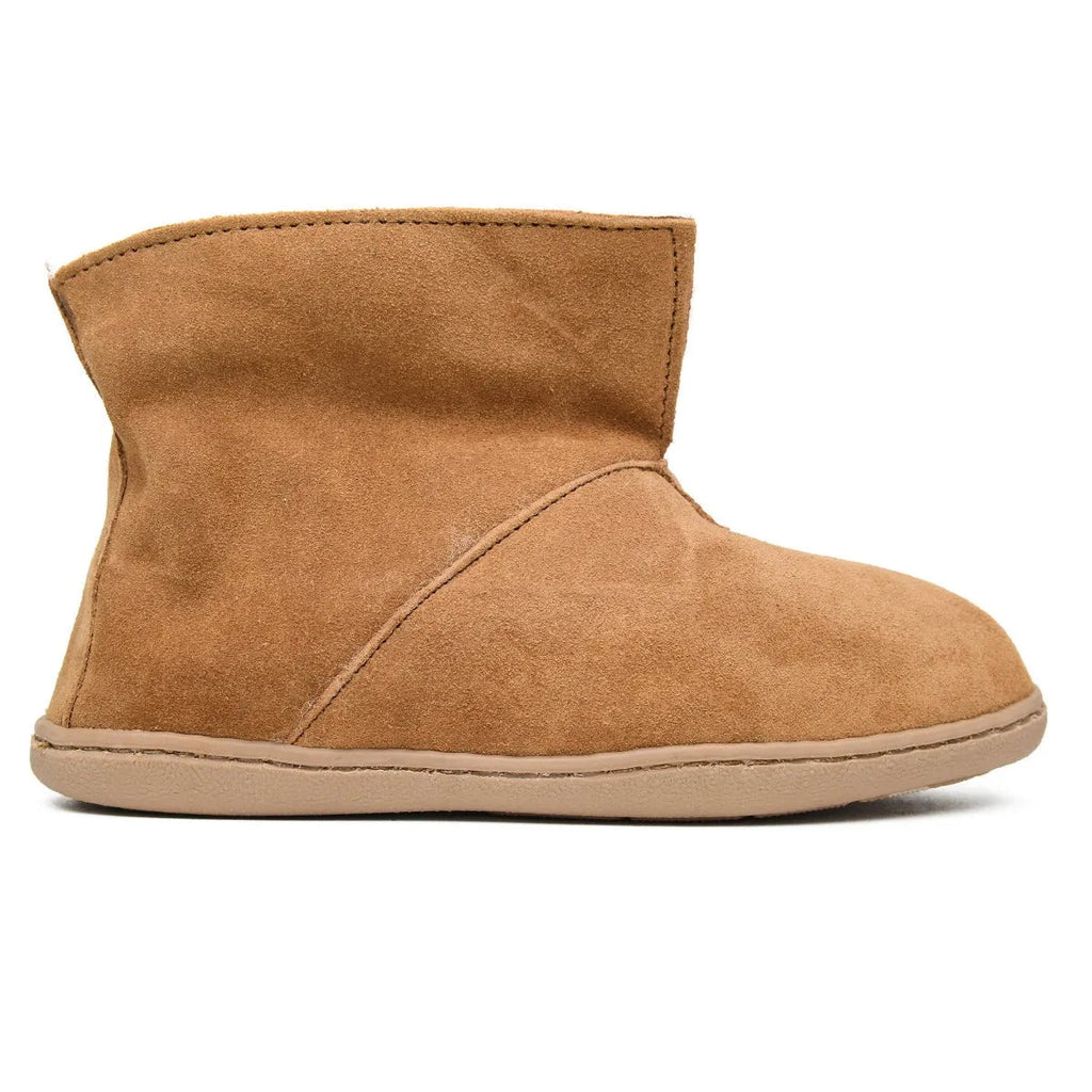 Minnetonka Sheepskin Ankle Boot - Womens Slipper