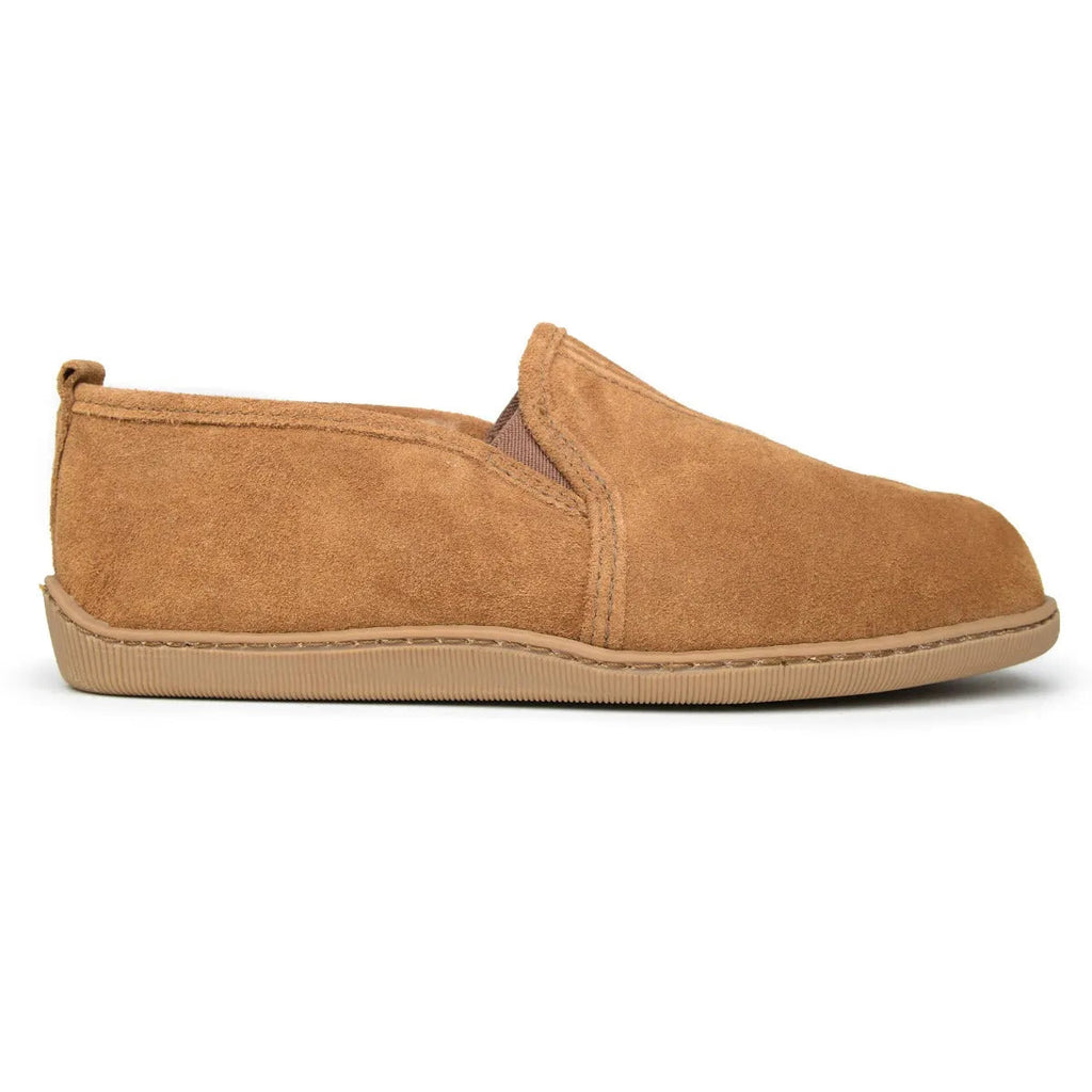 Minnetonka Twin Gore Sheepskin - Mens Slipper