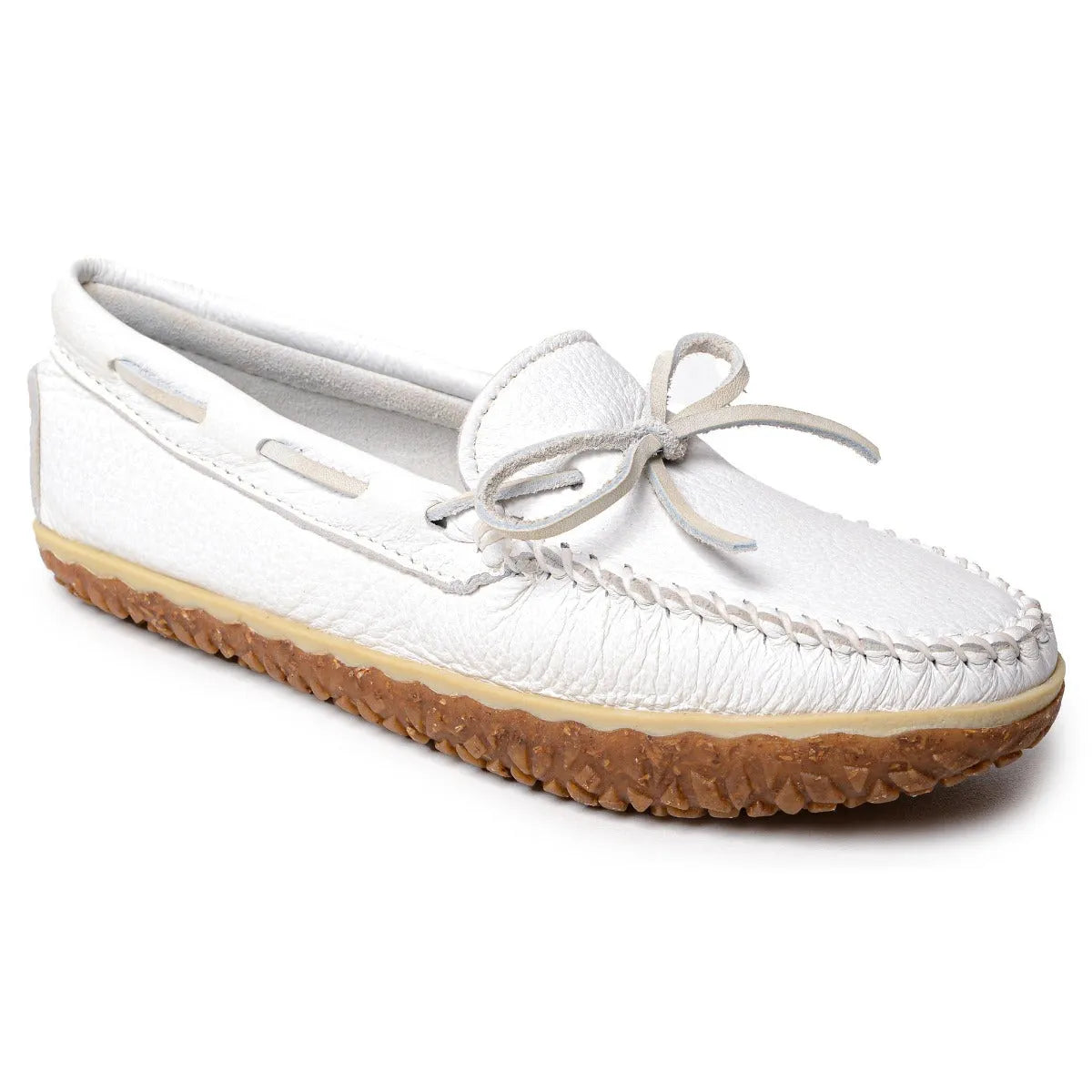 Minnetonka Deerskin Tread - Womens Moccasin