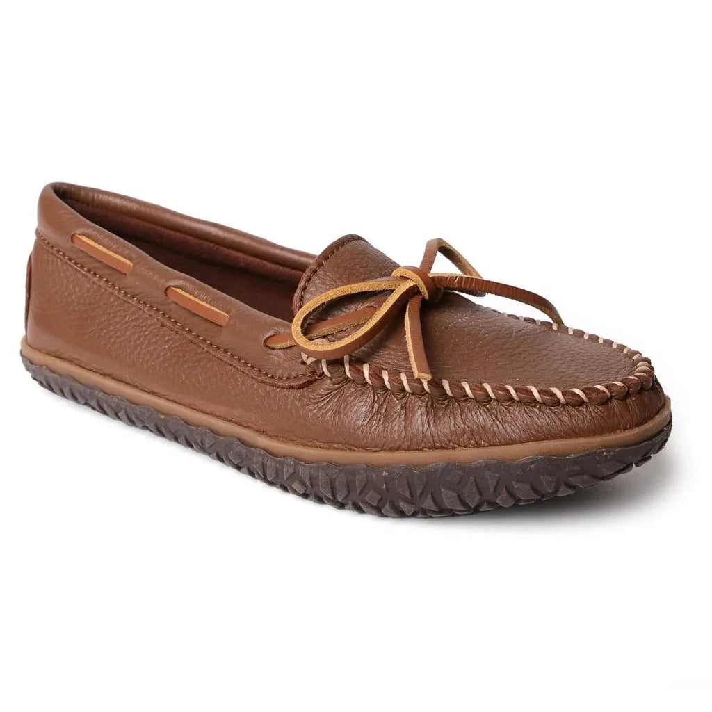 Minnetonka Deerskin Tread - Womens Moccasin