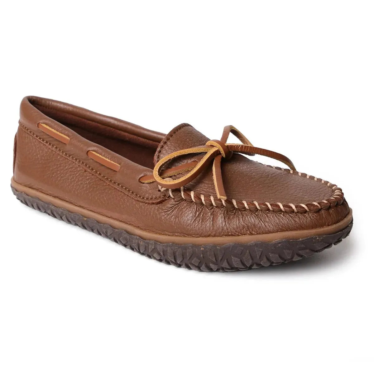 Minnetonka Deerskin Tread - Womens Moccasin