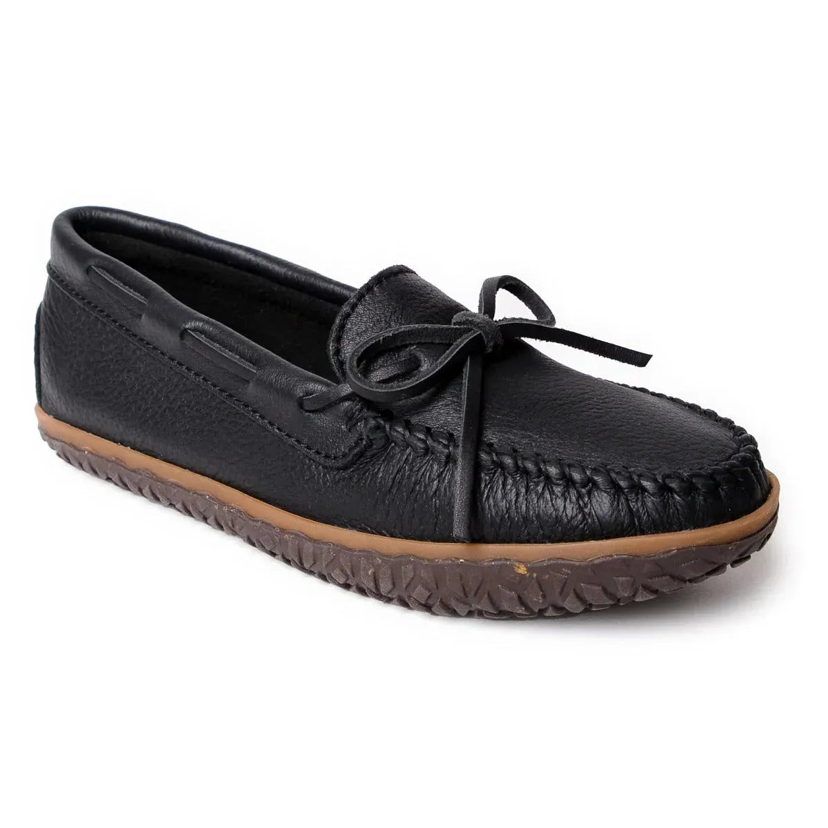 Minnetonka Deerskin Tread - Womens Moccasin