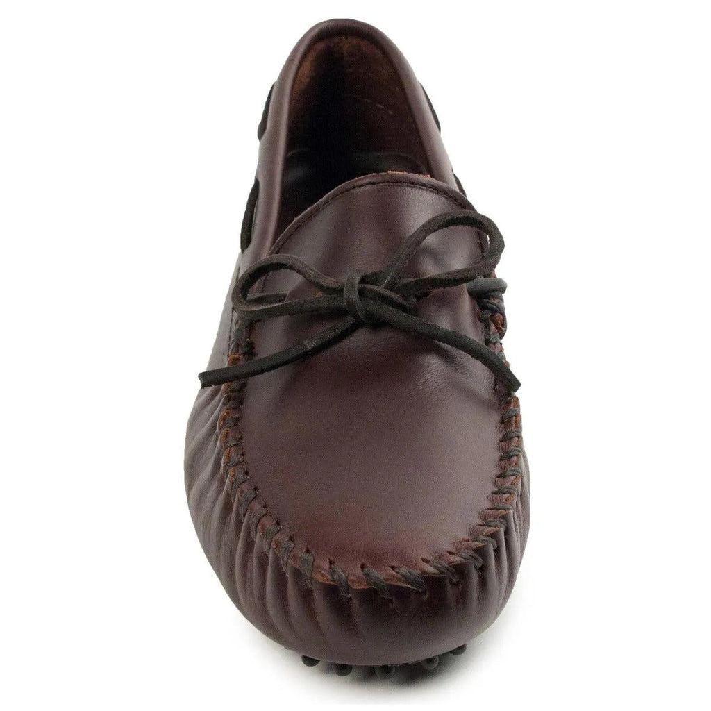 Minnetonka Classic Driver Leather - Mens Moccasin