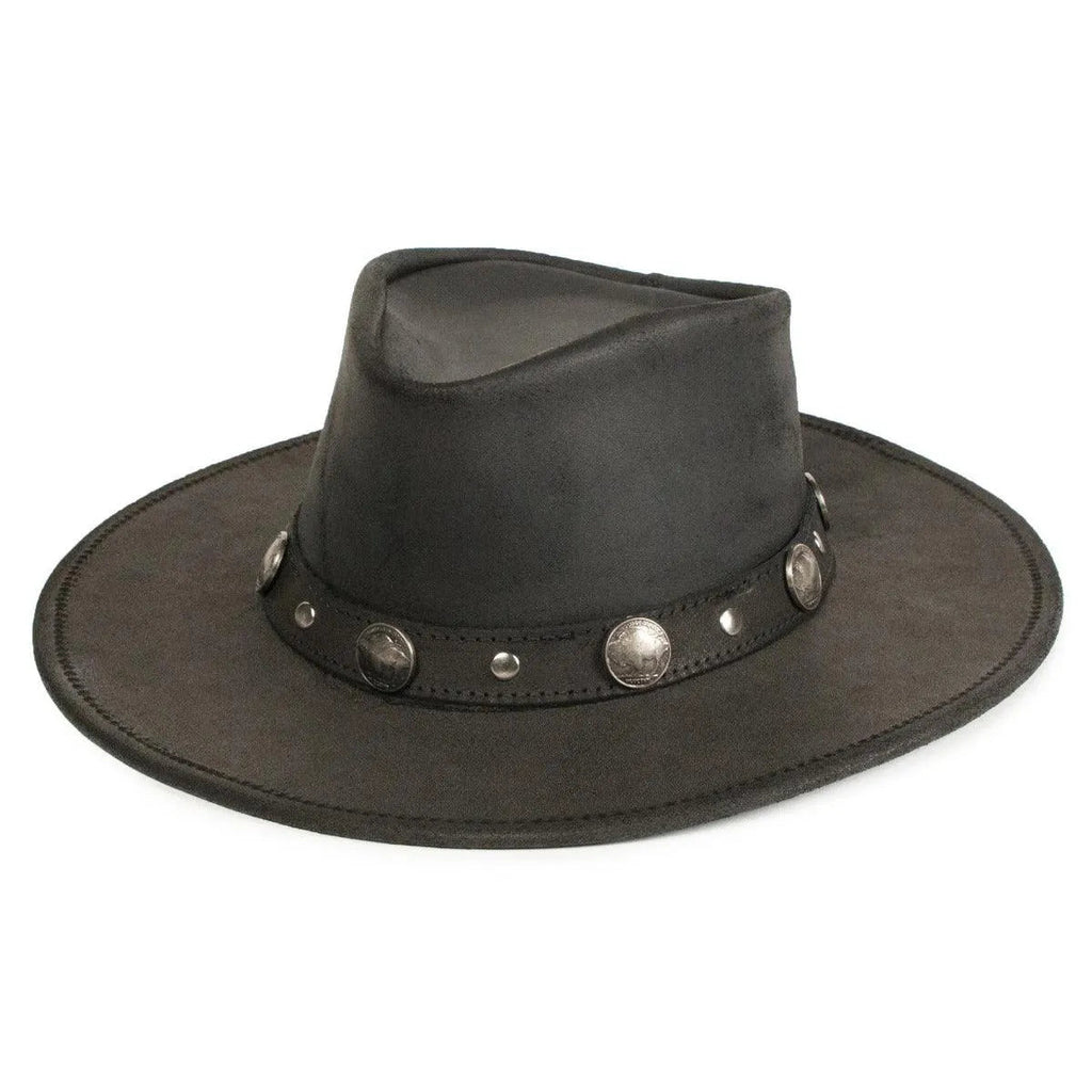 Minnetonka Buffalo Nickel - Leather Australian Hat