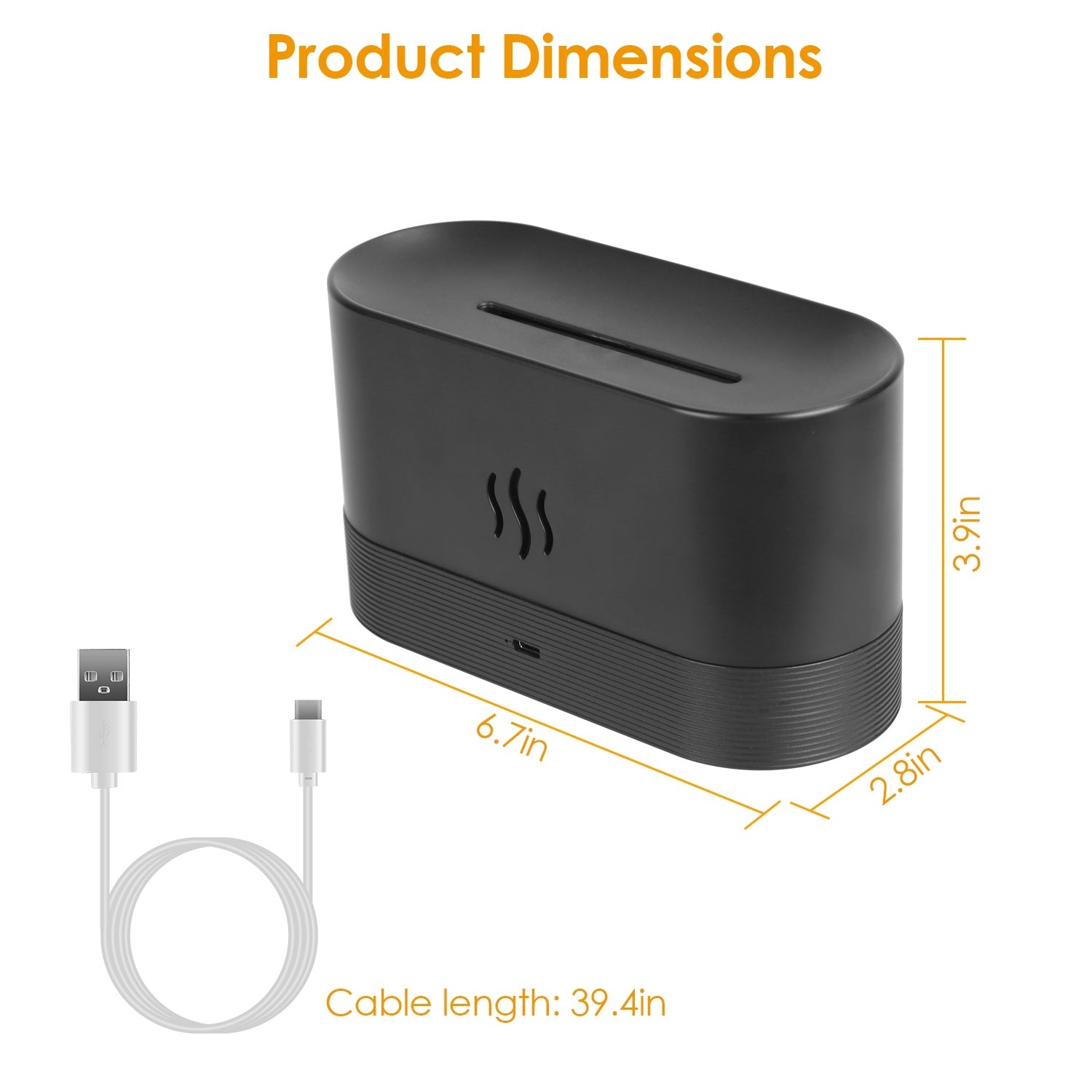 Campfire Calm Diffuser – Essential Oils, Mist & Mood Light in One Rugged Unit - Namparoger 