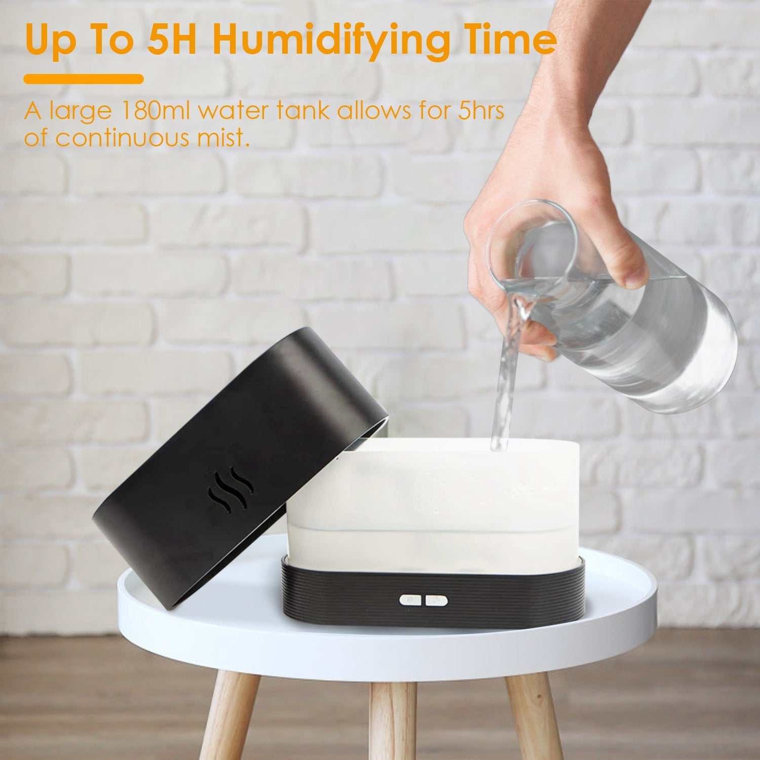 Campfire Calm Diffuser – Essential Oils, Mist & Mood Light in One Rugged Unit - Namparoger 