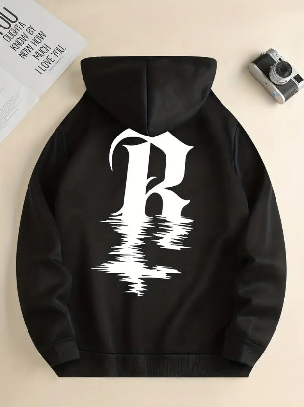 Glitch Gothic Graphic Hoodie– R Edition - Namparoger 