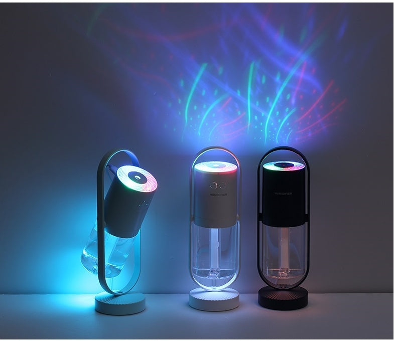Magic Shadow Humidifier – Ultrasonic Mist Maker with Projection Night Light - Namparoger 