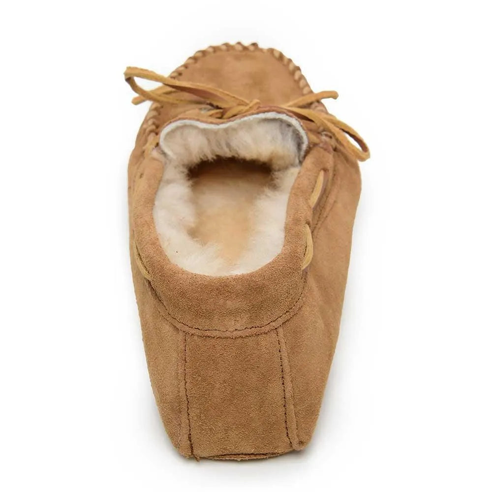 Minnetonka Sheepskin Softsole Moc - Womens Slippers