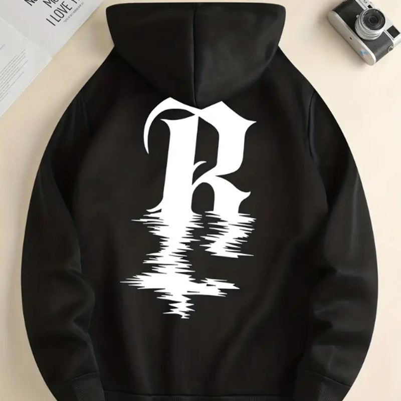 Glitch Gothic Graphic Hoodie– R Edition - Namparoger 