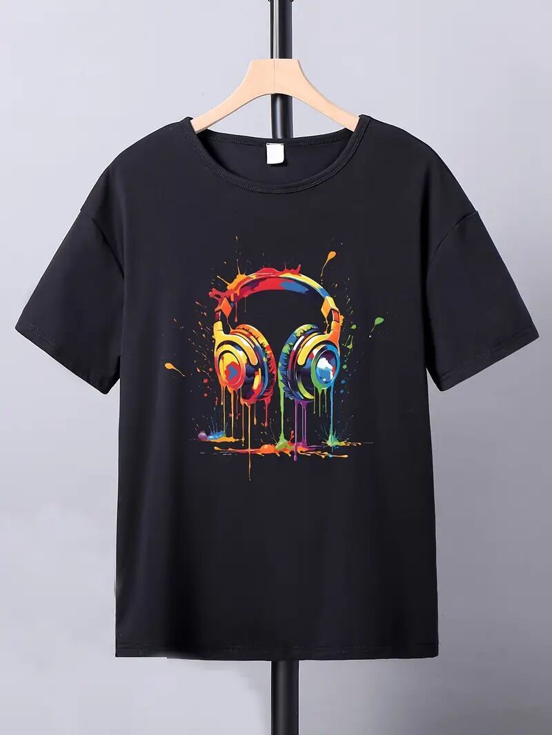 Drip Beats Graphic Tee – Rainbow Reverb Edition - Namparoger 