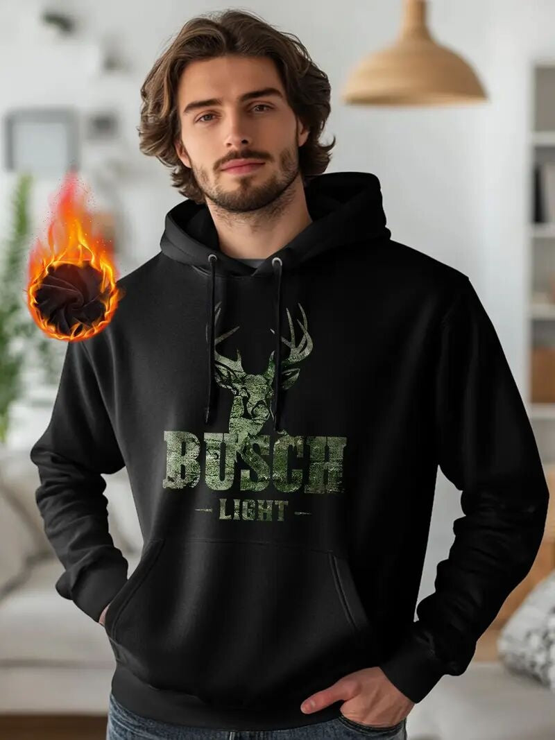 Busch Blaze Graphic Hoodie – Antlers & Ashes Edition - Namparoger 