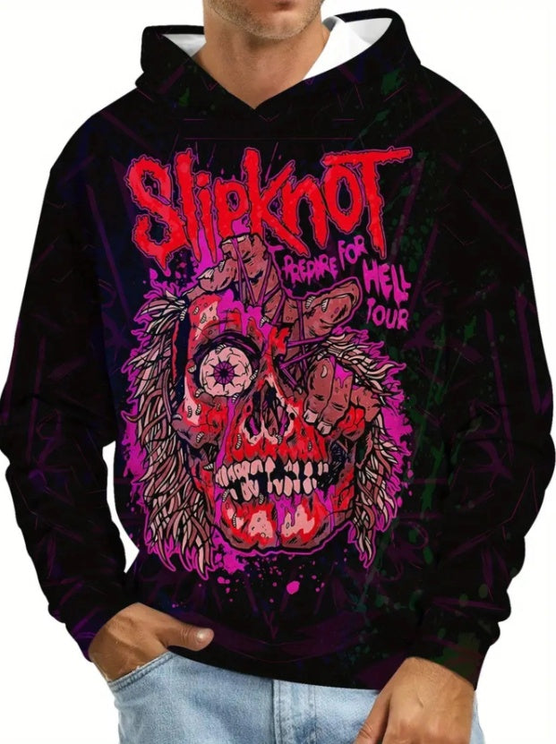 Prepare for Hell Graphic Hoodie – Slipknot Chaos Edition - Namparoger 