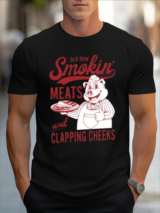 Smokin’ Meats Graphic Tee – Piggy Pitmaster Edition - Namparoger 