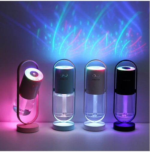Magic Shadow Humidifier – Ultrasonic Mist Maker with Projection Night Light - Namparoger 