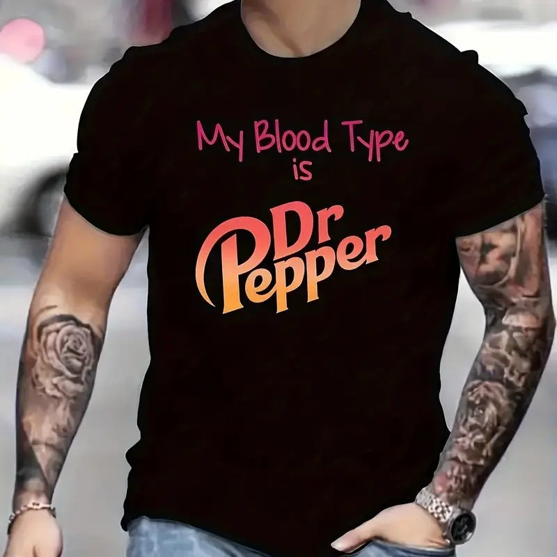 Dr Pepper Blood Type Graphic Tee – 23-Flavor Vow Edition - Namparoger 