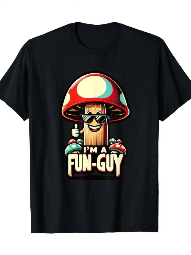 I’m a Fun-Guy Graphic Tee – Mushroom Mood Edition - Namparoger 
