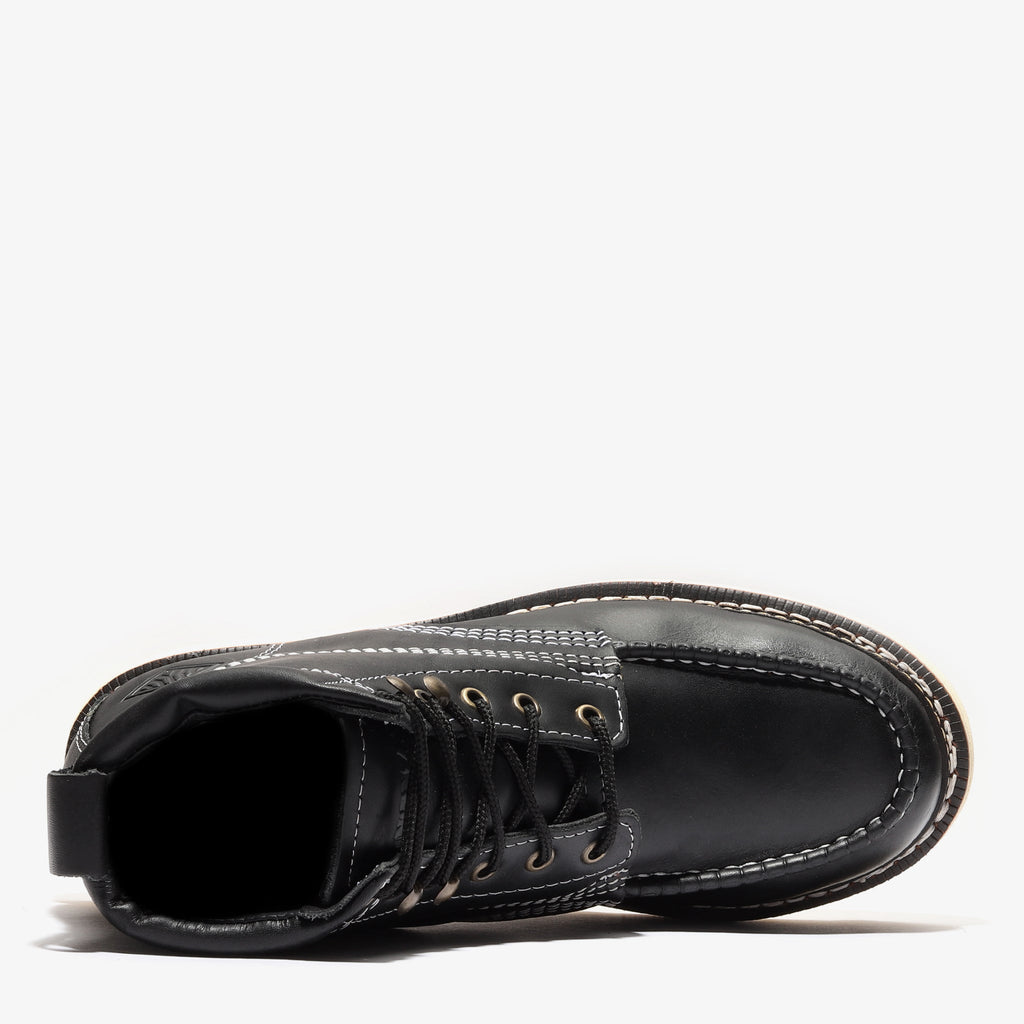 FRONTIER CLASSIC 6" MOC TOE BLACK - Namparoger 