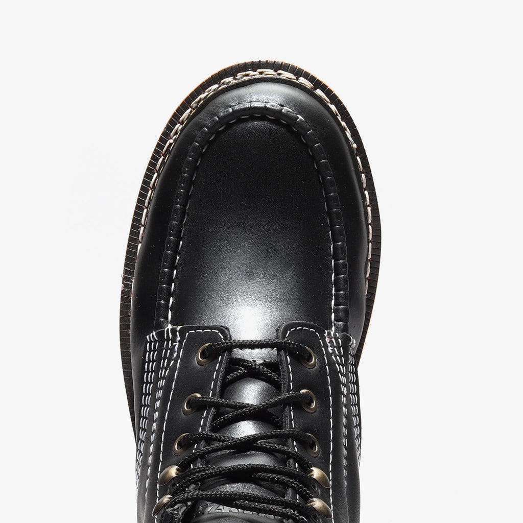 FRONTIER CLASSIC 6" MOC TOE BLACK - Namparoger 