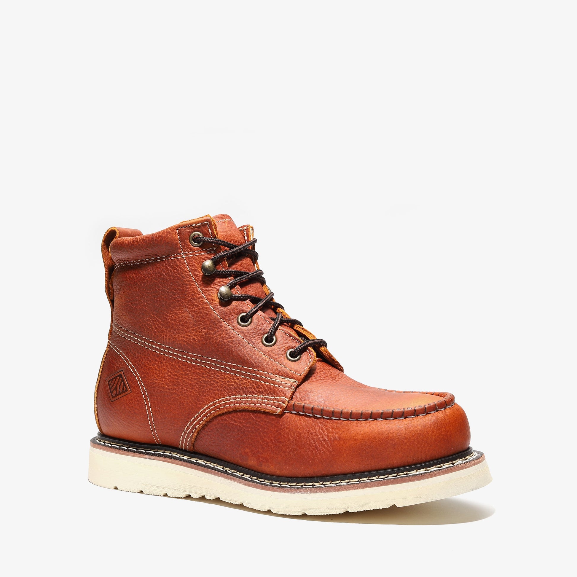 FRONTIER CLASSIC 6" MOC TOE (STEEL TOE) GOLDEN BROWN - Namparoger 