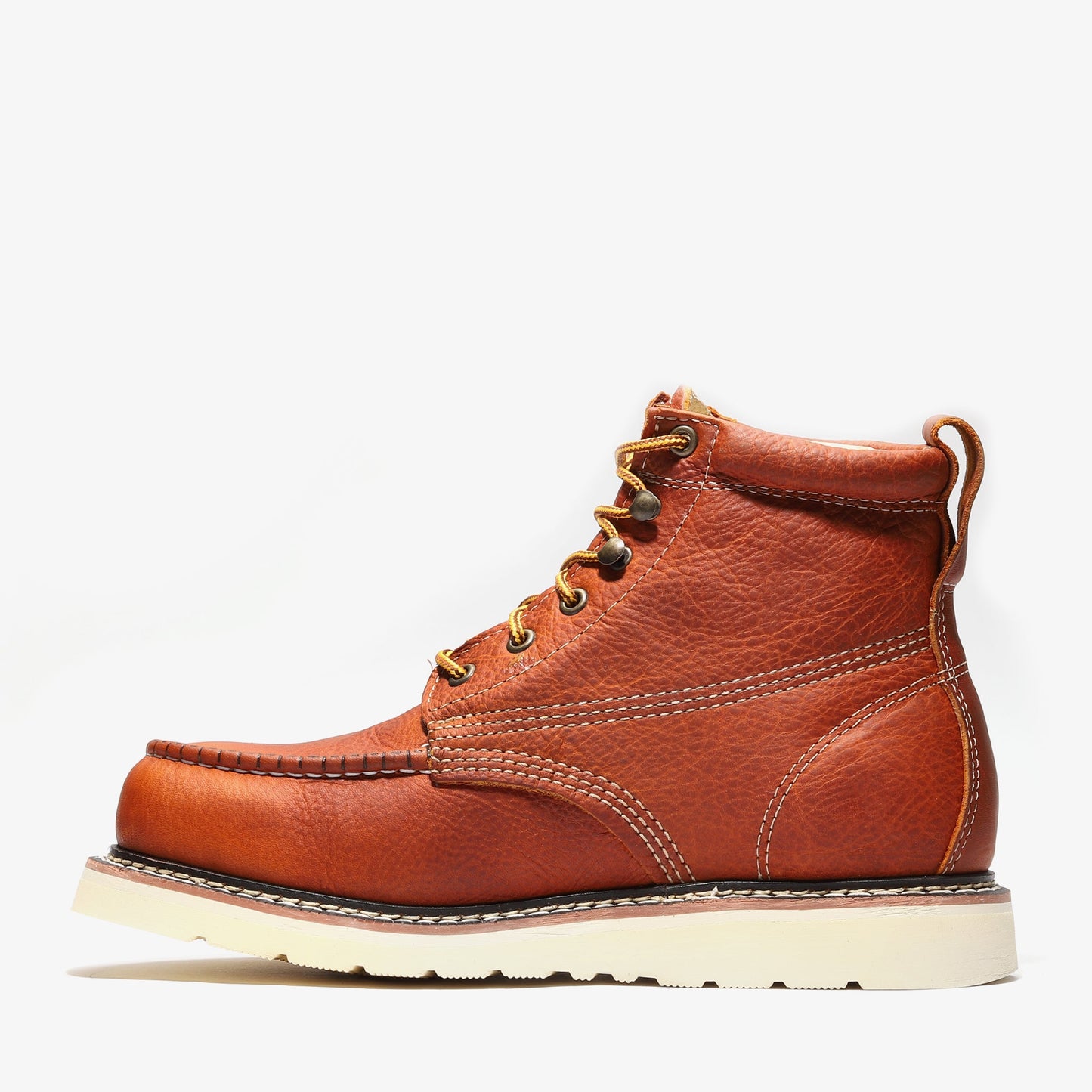 FRONTIER CLASSIC 6" MOC TOE (STEEL TOE) GOLDEN BROWN - Namparoger 