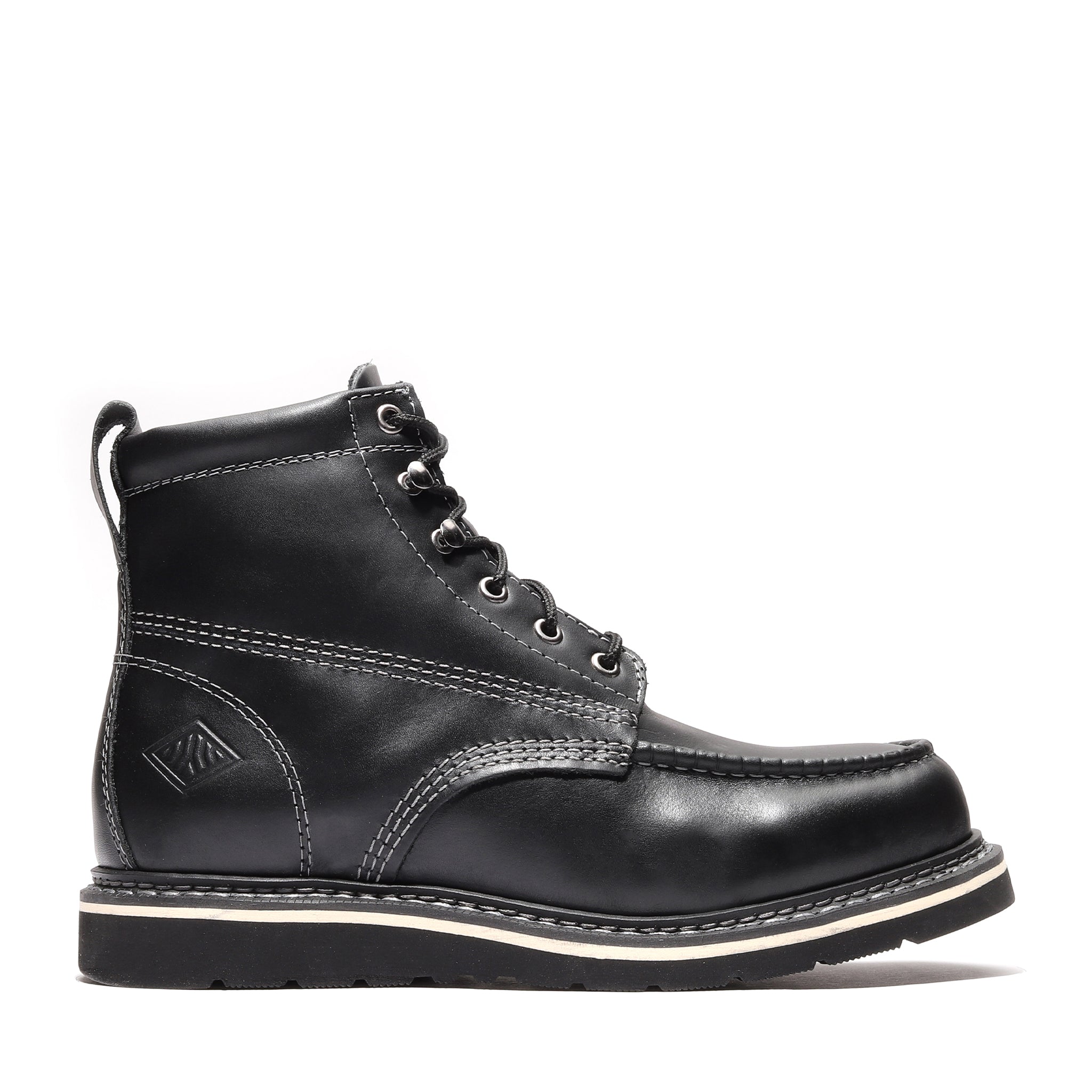 FRONTIER CLASSIC 6" MOC TOE JET BLACK XL - Namparoger 