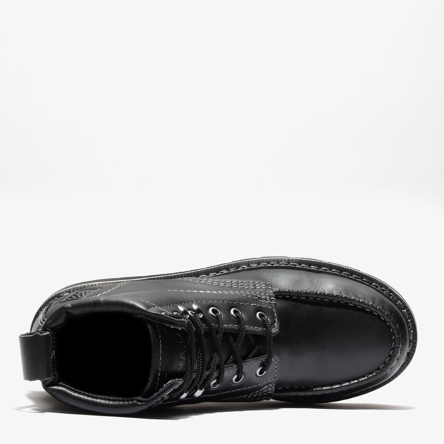 FRONTIER CLASSIC 6" MOC TOE (STEEL TOE) JET BLACK - Namparoger 