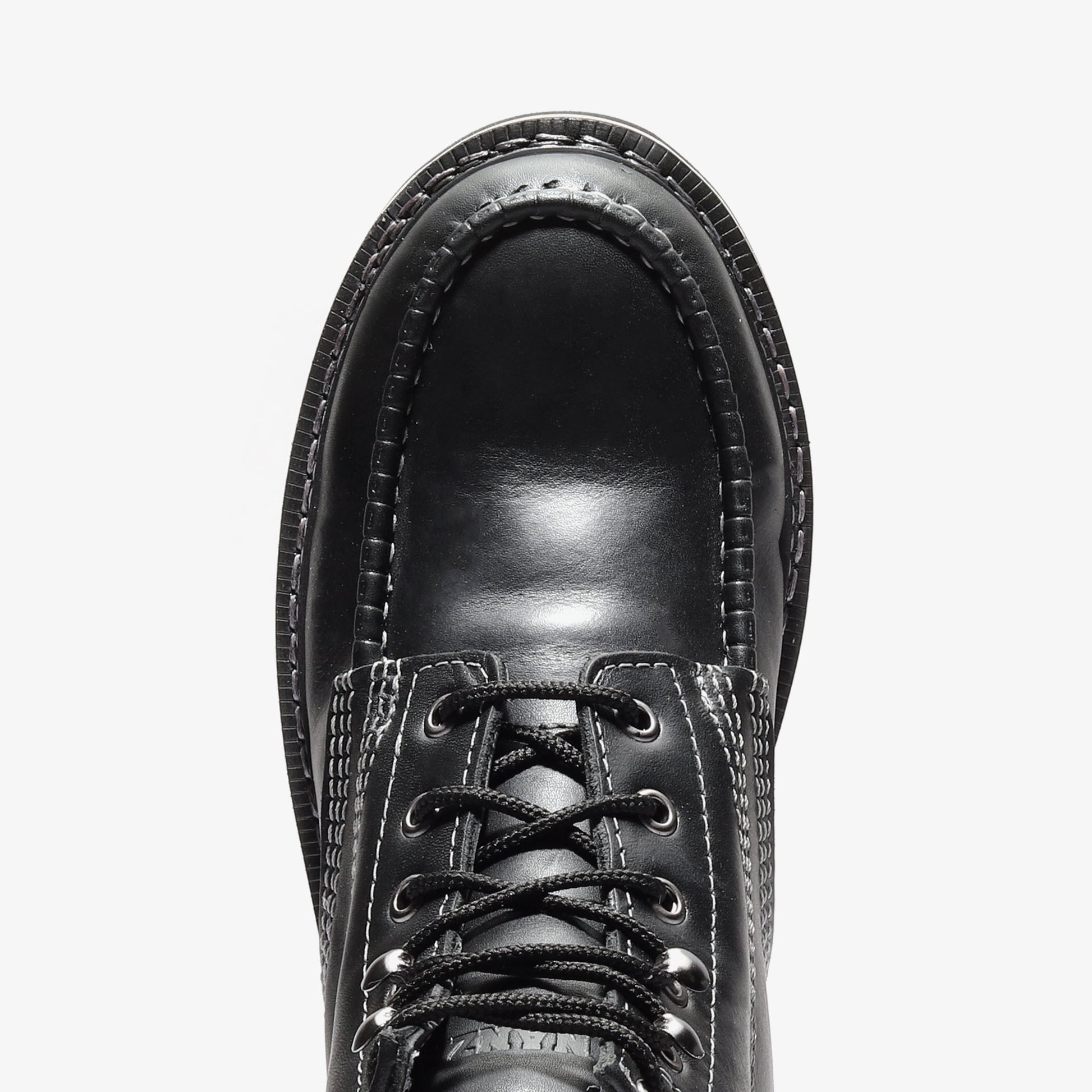 FRONTIER CLASSIC 6" MOC TOE JET BLACK - Namparoger 