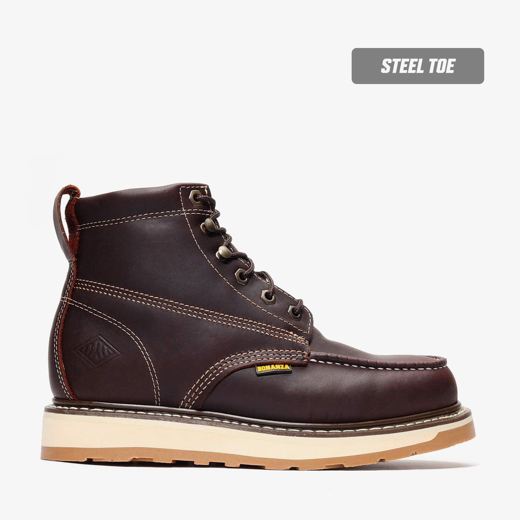 FRONTIER DUAL 6" MOC TOE (STEEL TOE) - Namparoger 