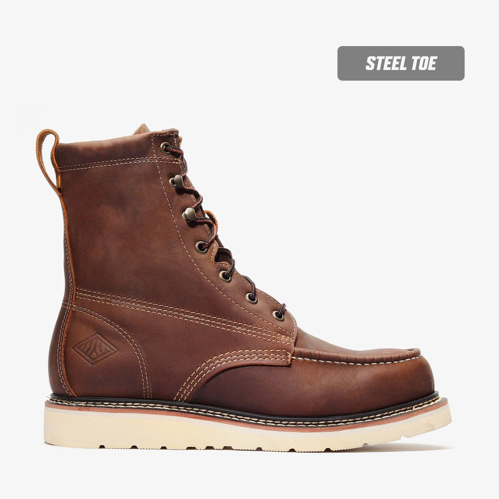 FRONTIER CLASSIC 8" MOC TOE (STEEL TOE) - Namparoger 