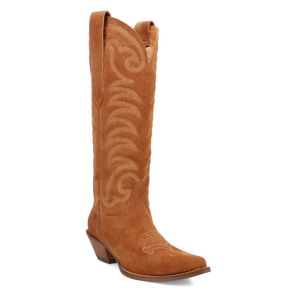 Dingo Movin' On - Women's Suede Leather Cowgirl Boots