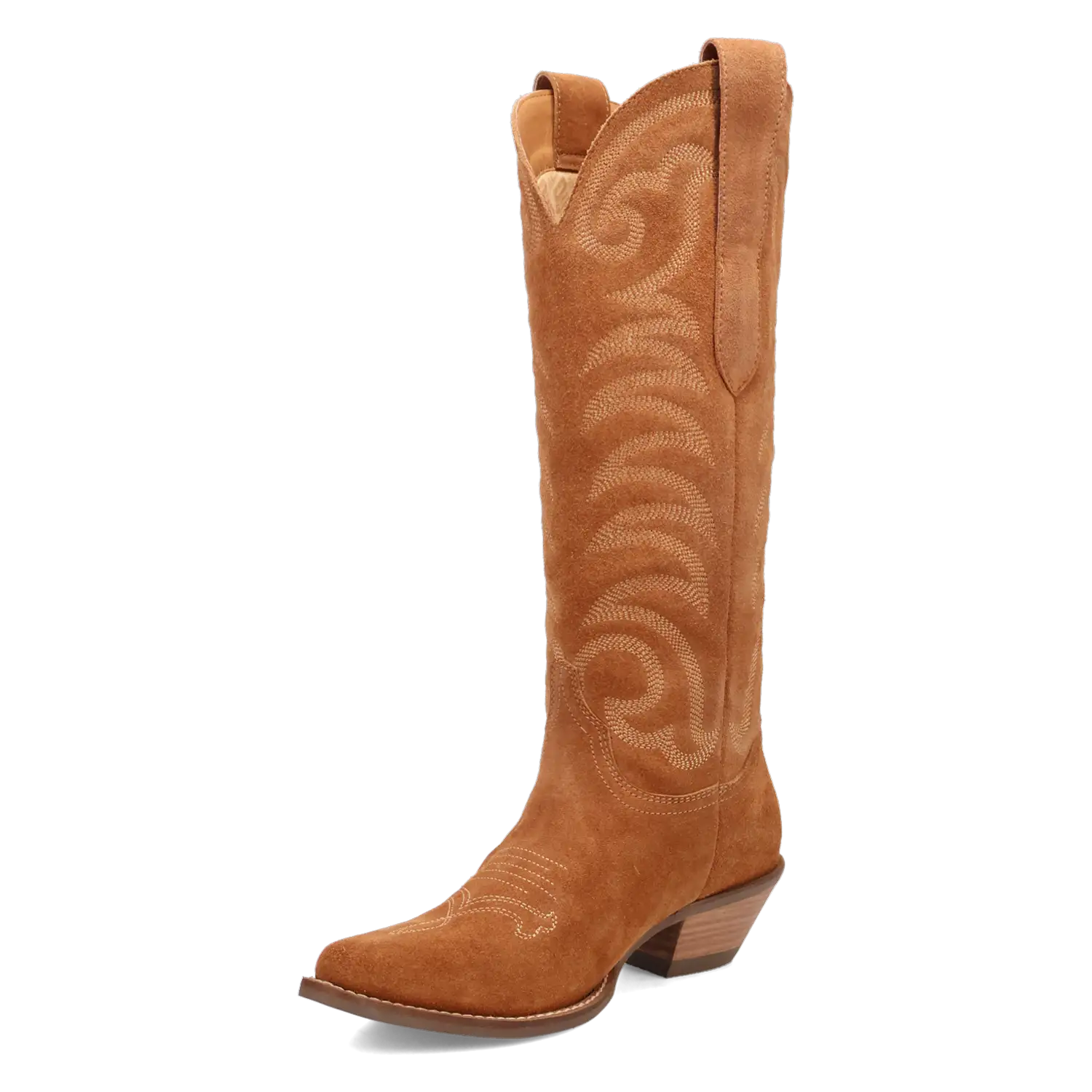 Dingo Movin' On - Women's Suede Leather Cowgirl Boots