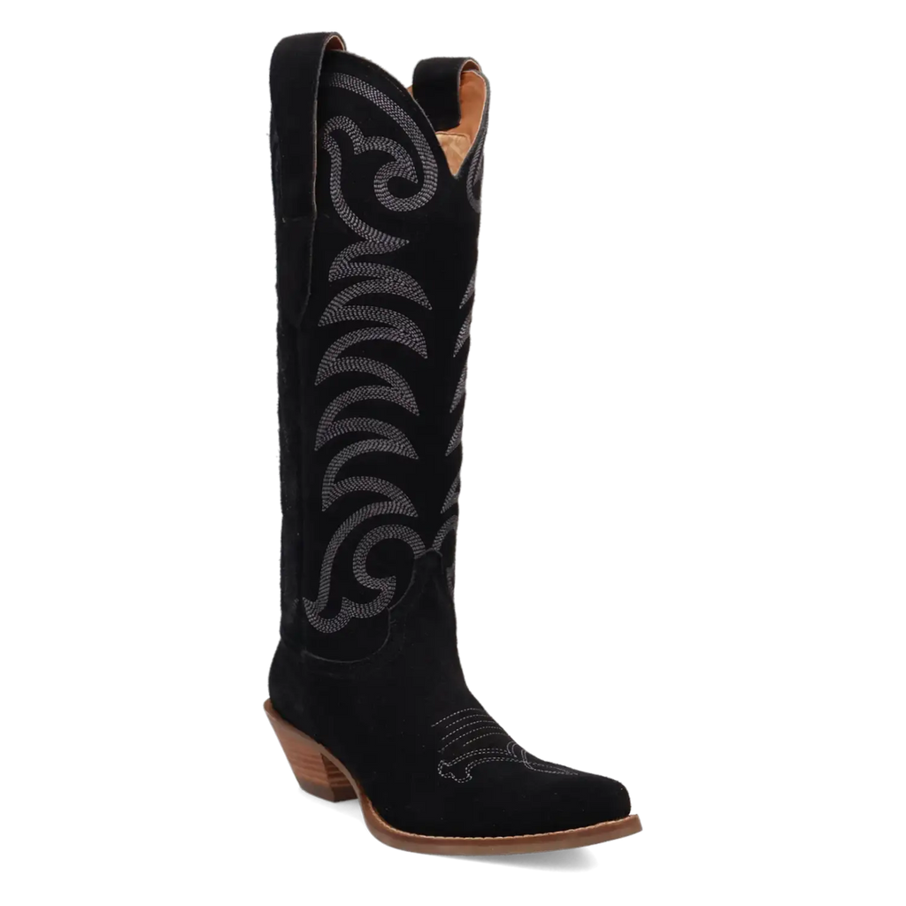 Dingo Movin' On - Women's Suede Leather Cowgirl Boots