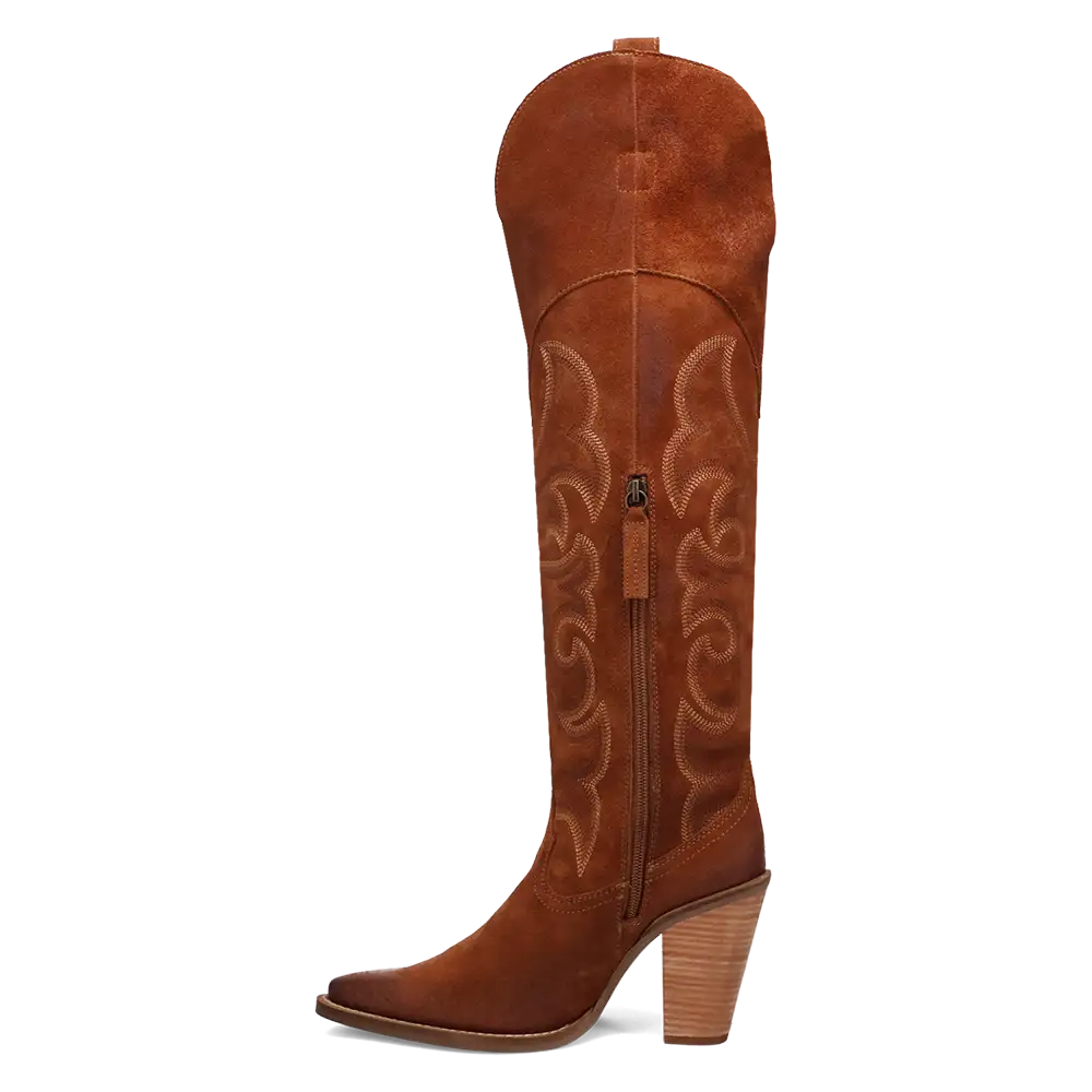Dingo Primadonna - Women's Suede Leather Cowgirl Boots