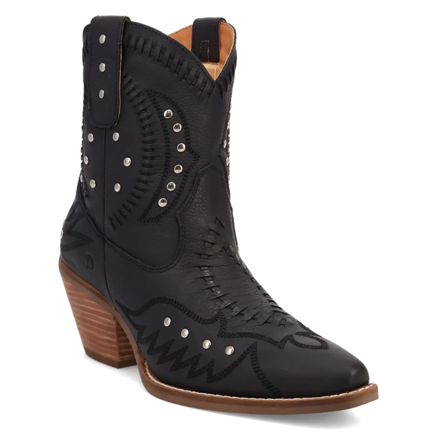 Dingo Precious - Women's Leather Ankle Cowgirl Boots