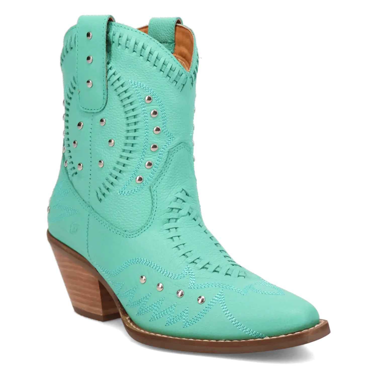Dingo Precious - Women's Leather Ankle Cowgirl Boots