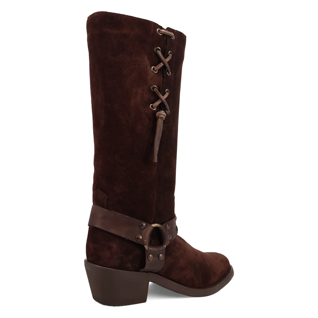 Dingo Bronco - Mens Suede Leather Cowboy Boots