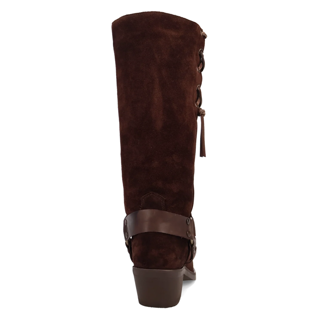 Dingo Bronco - Mens Suede Leather Cowboy Boots