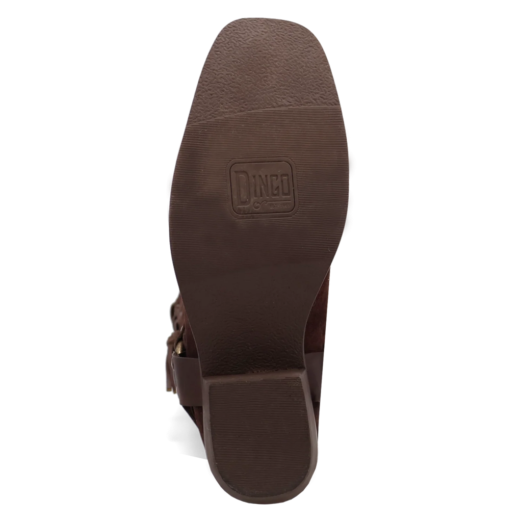 Dingo Bronco - Mens Suede Leather Cowboy Boots