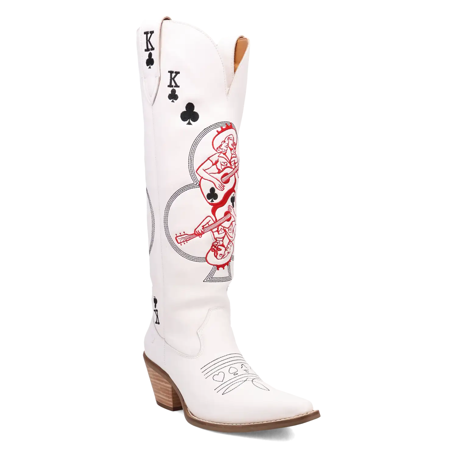 Dingo King of Clubs - Women's Leather Cowgirl Boots