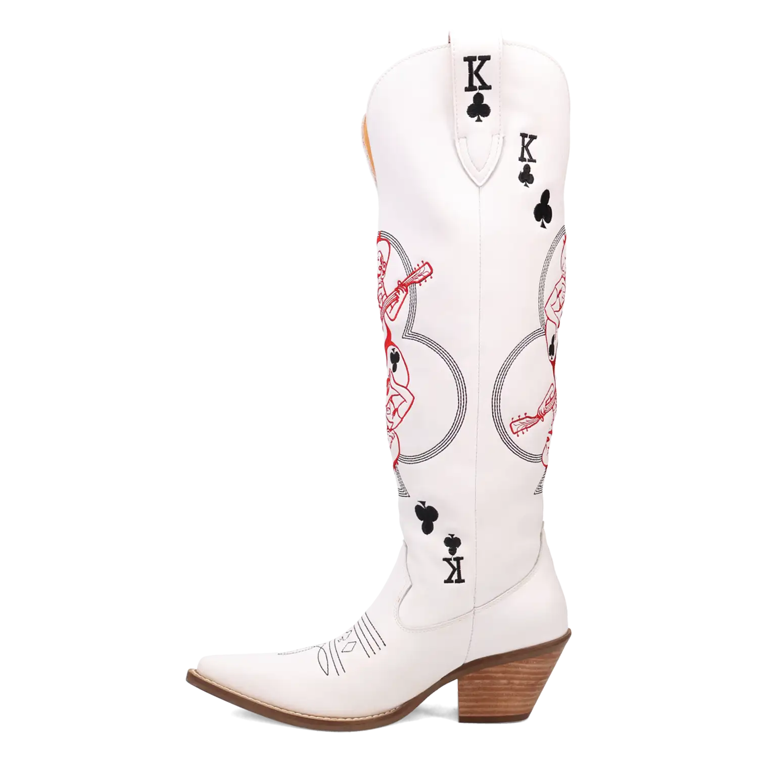 Dingo King of Clubs - Women's Leather Cowgirl Boots