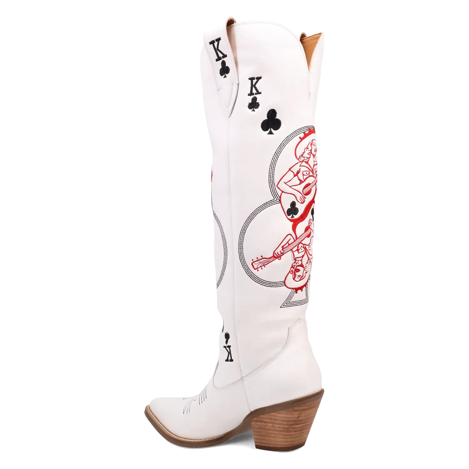Dingo King of Clubs - Women's Leather Cowgirl Boots