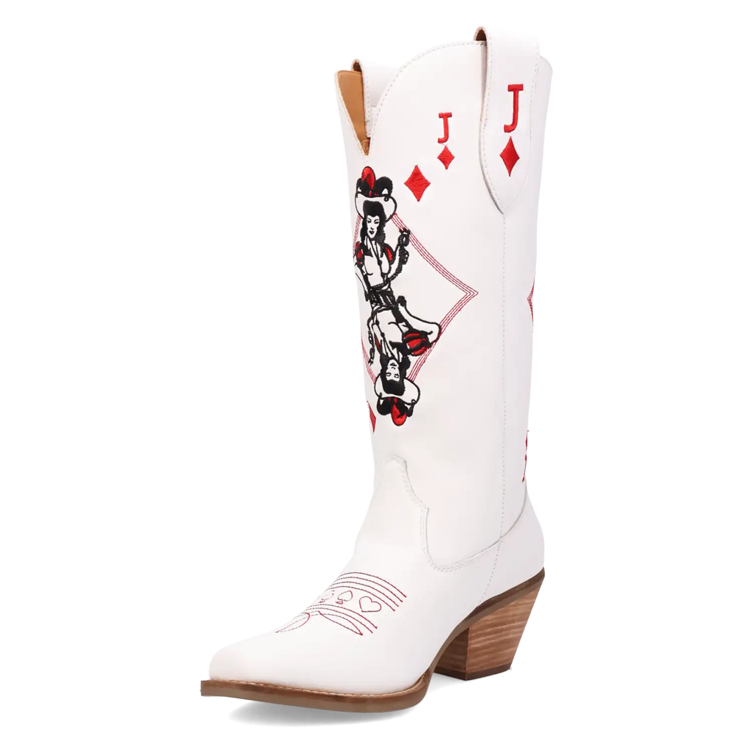 Dingo Jack of Diamonds - Women's Leather Cowgirl Boots