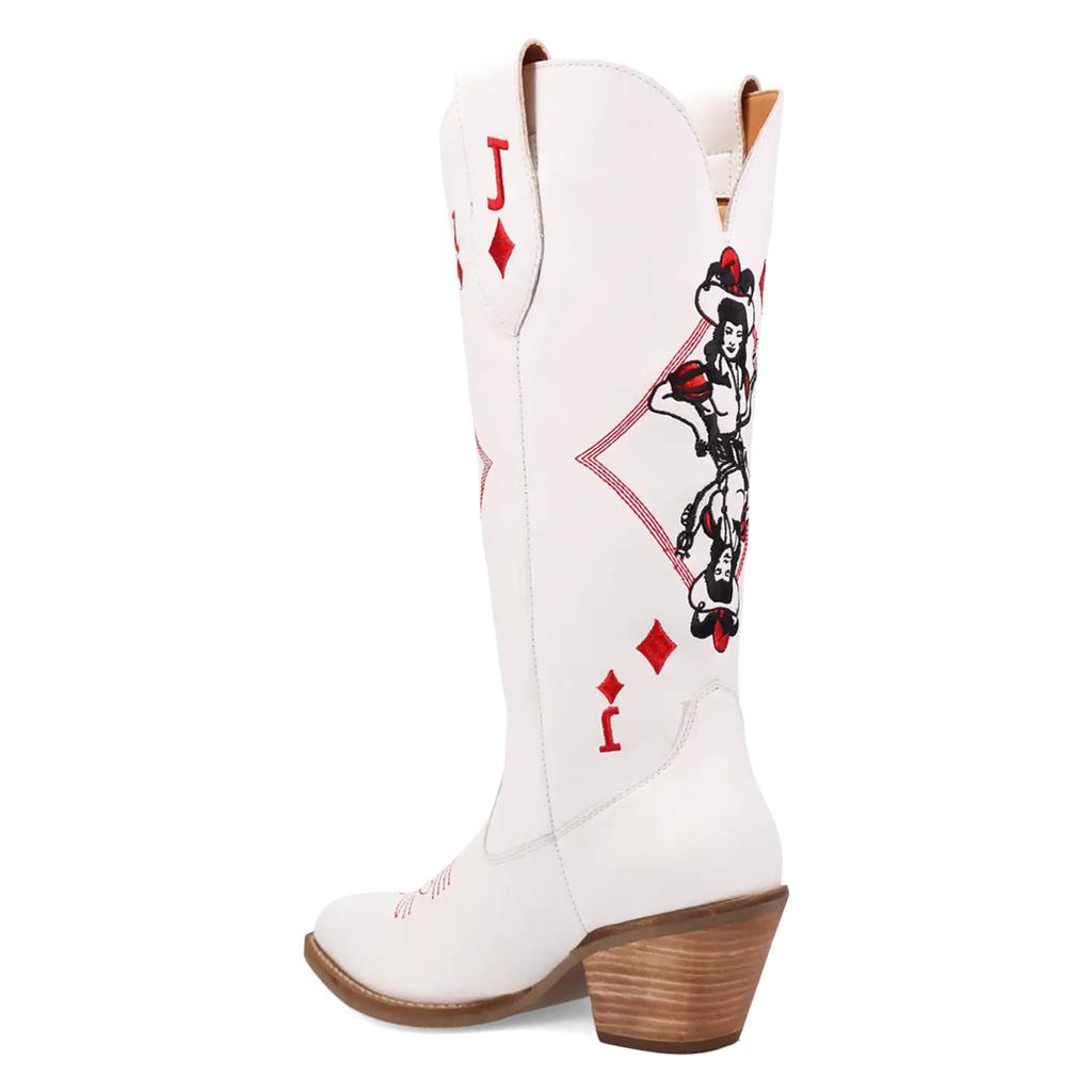 Dingo Jack of Diamonds - Women's Leather Cowgirl Boots